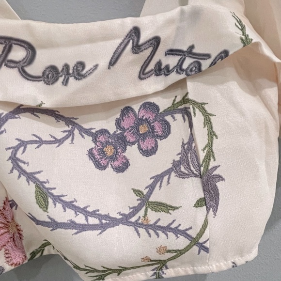 RDY Boutique - Bodice Puff Sleeve Floral Crop Top (S) NWT - Picture 5 of 9